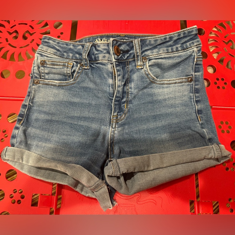 American Eagle Outfitters Hi-Rise Shortie Next Level Stretch X